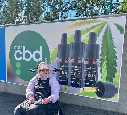 Sunna var flogaveik áður en hún kynntist CBD